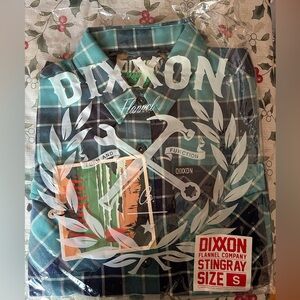 Women’s small dixxon flannel “Stingray” NIB